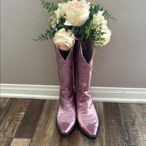 Pink Cowboy Boots